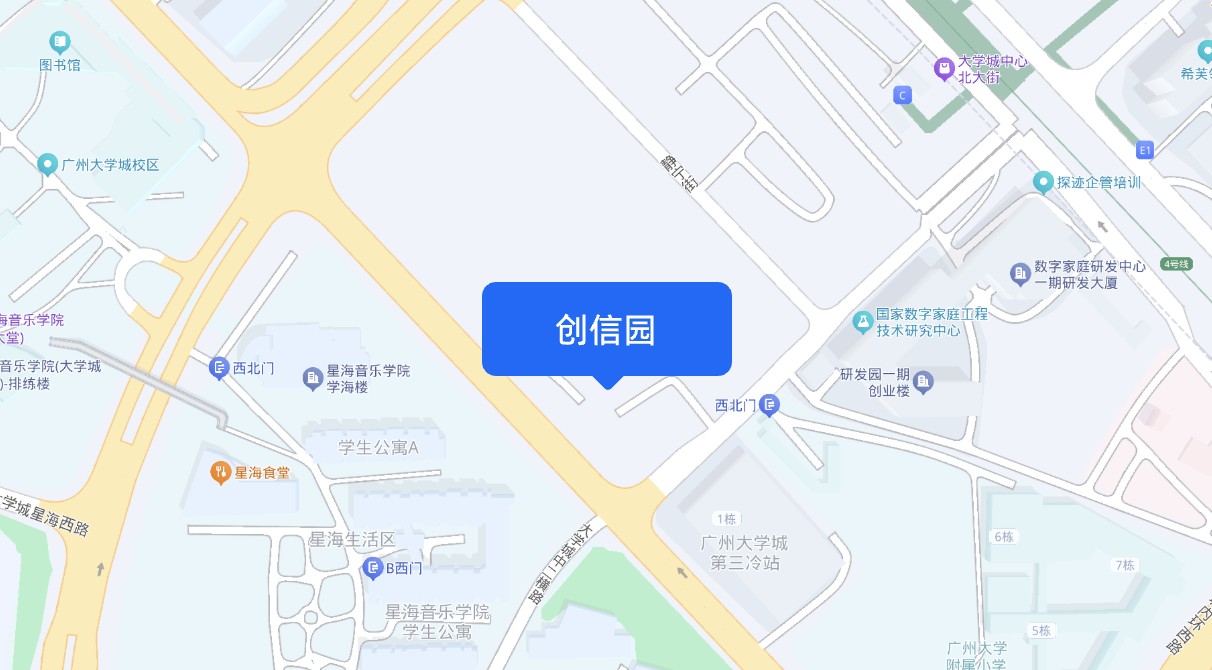 广州总部地图